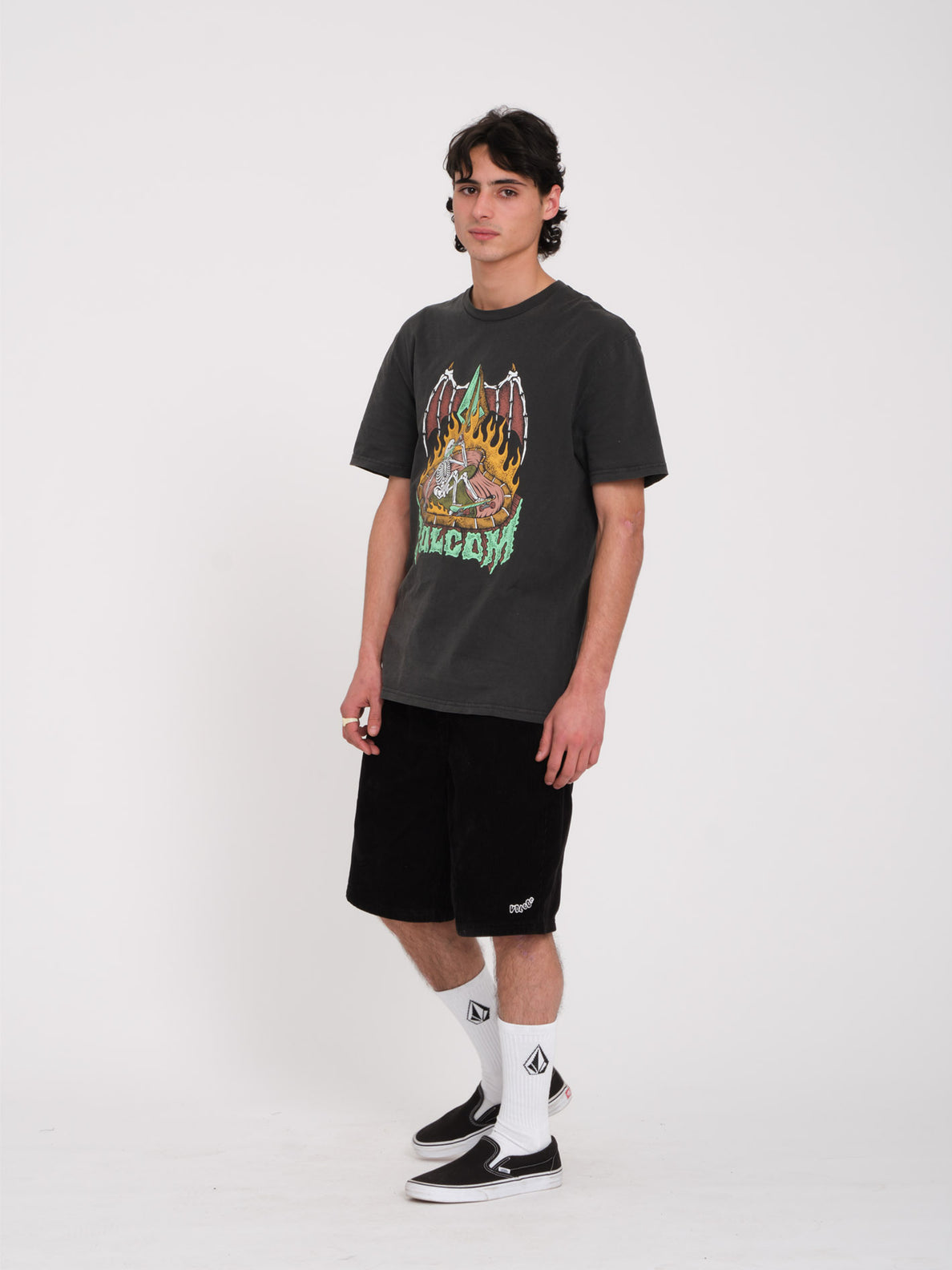 Maglietta nera di Volcom Nofing