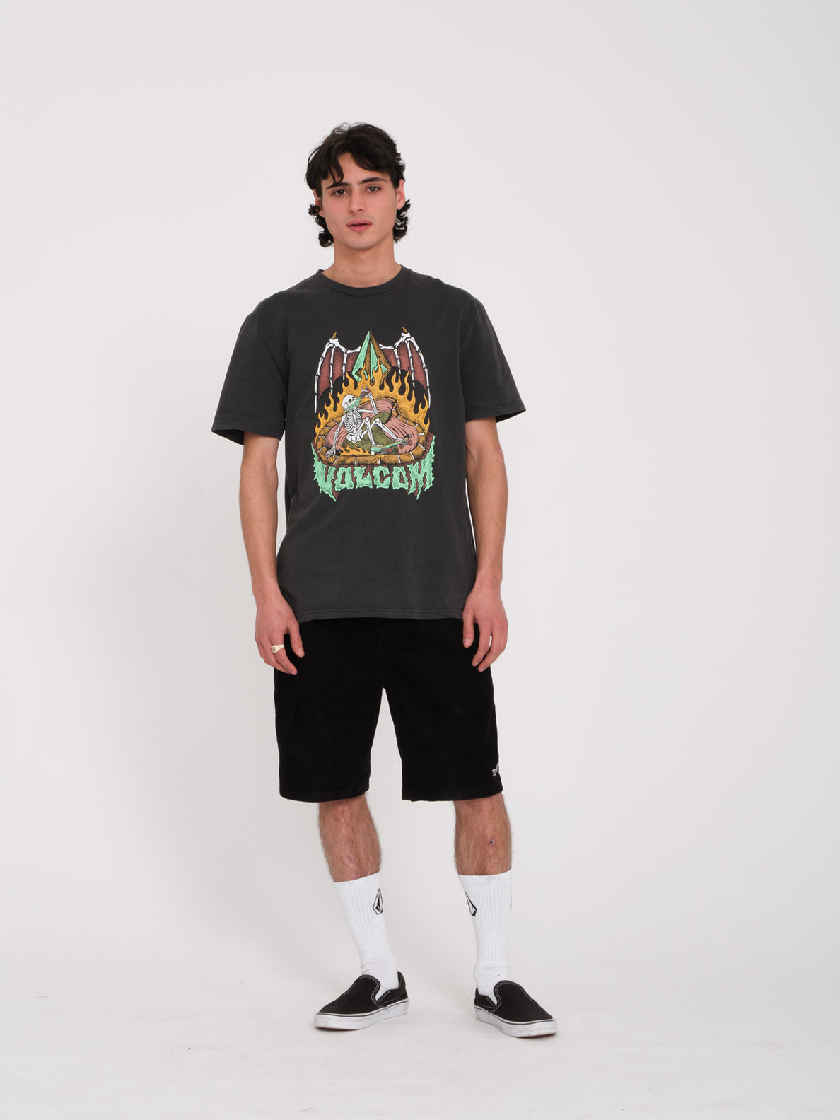 Maglietta nera di Volcom Nofing