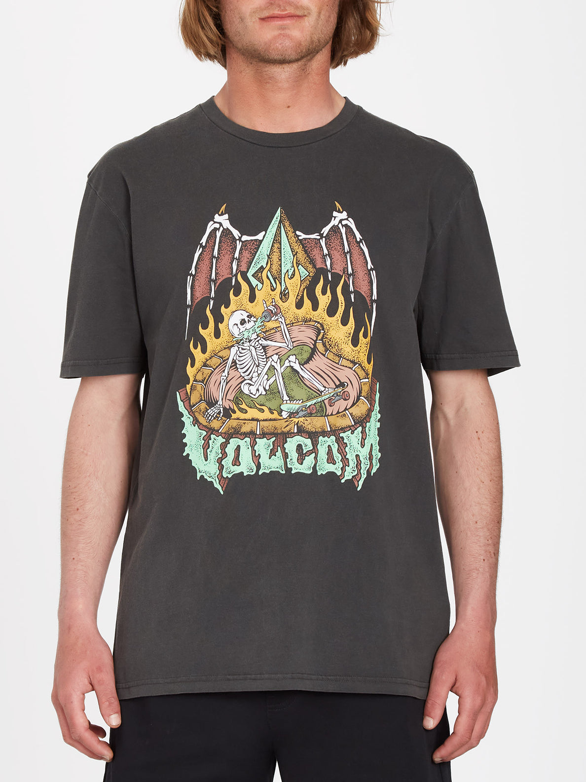 Camiseta Volcom Nofing Black | Camisetas de hombre | Camisetas manga corta de hombre | Volcom Shop | surfdevils.com