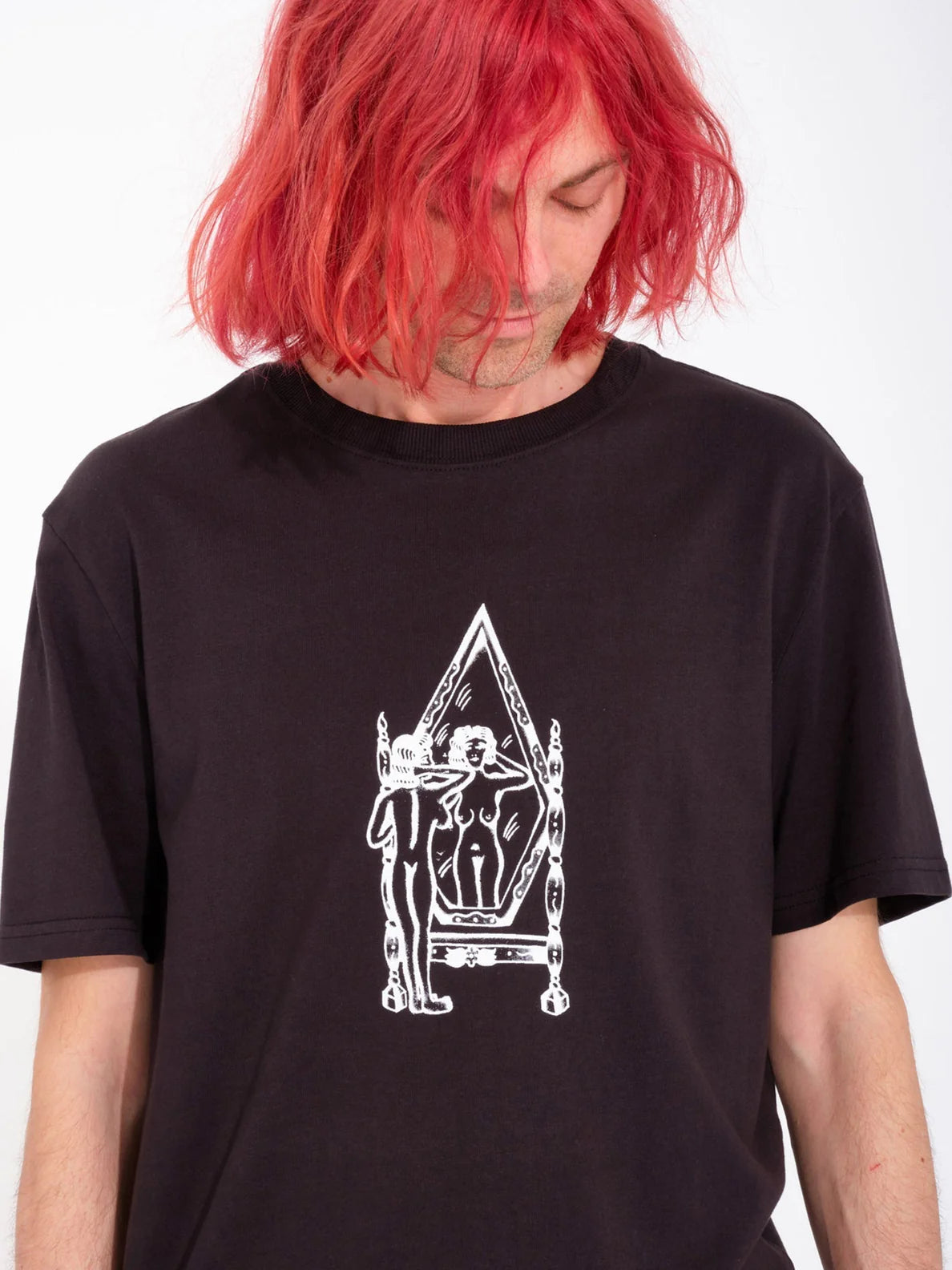 Volcom Lintell Mirror T-Shirt - Schwarz | Herren-T-Shirts | Kurzarm-T-Shirts für Herren | Meistverkaufte Produkte | Neue Produkte | Neueste Produkte | Sammlung_Zalando | Volcom-Shop | surfdevils.com