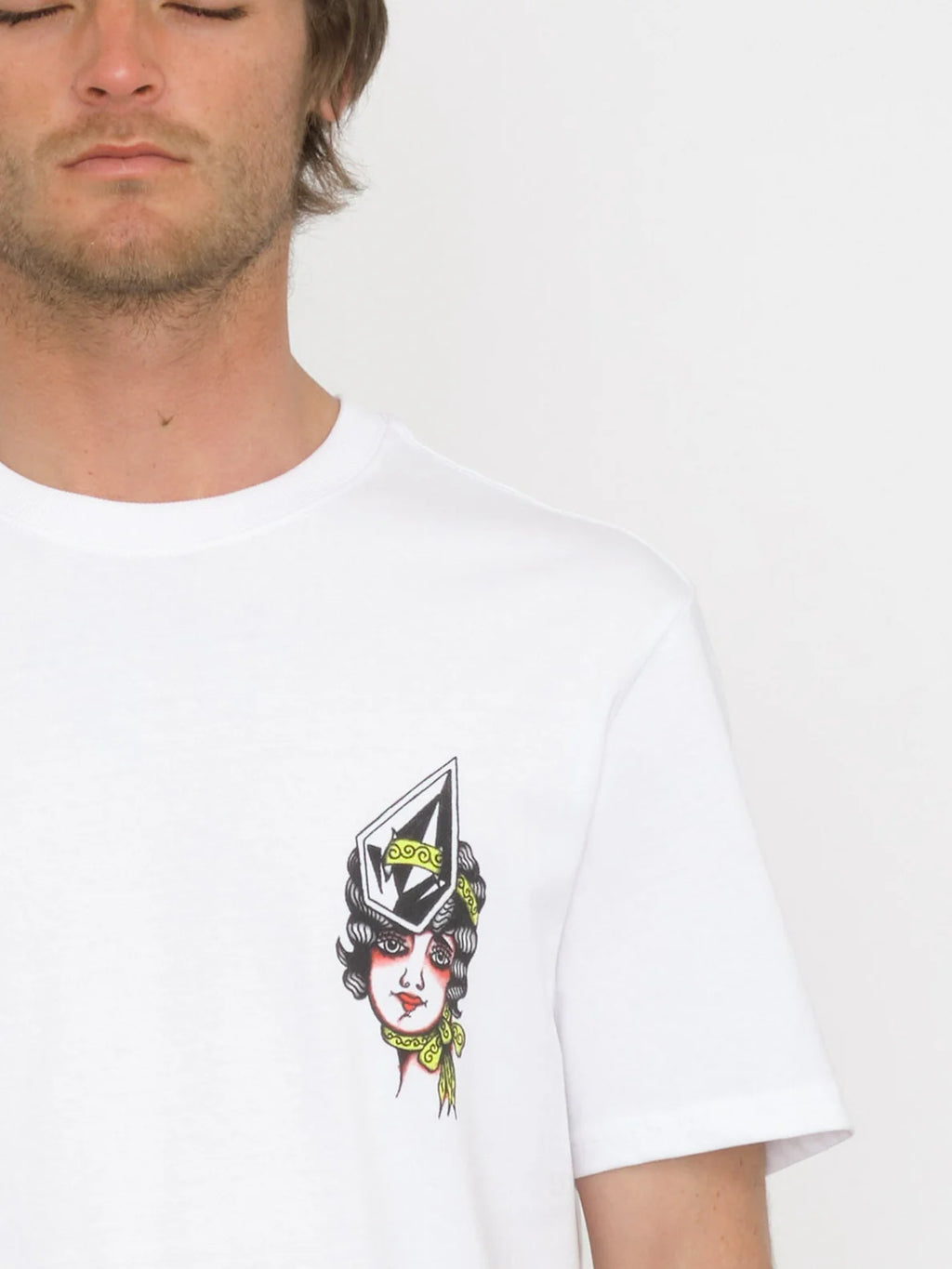 Volcom Lintell Mirror T-shirt - White