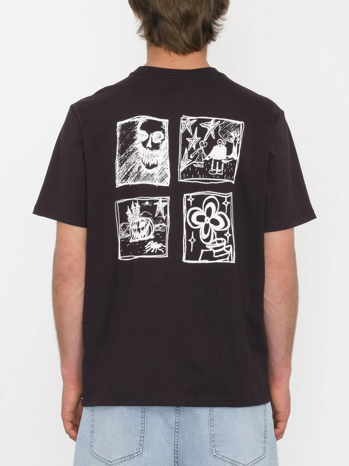 Volcom T-shirt Issam Night - Noir