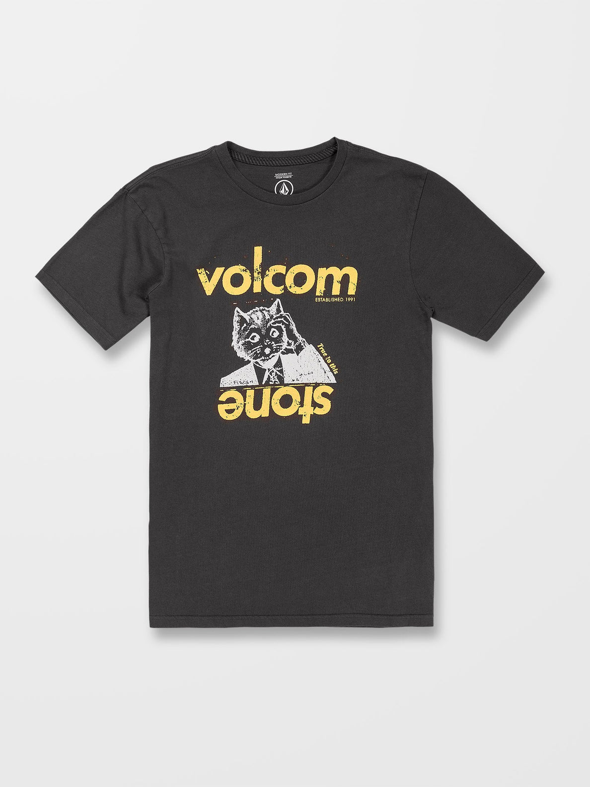 Volcom Stonepure T-shirt - Vinatge Black | surfdevils.com