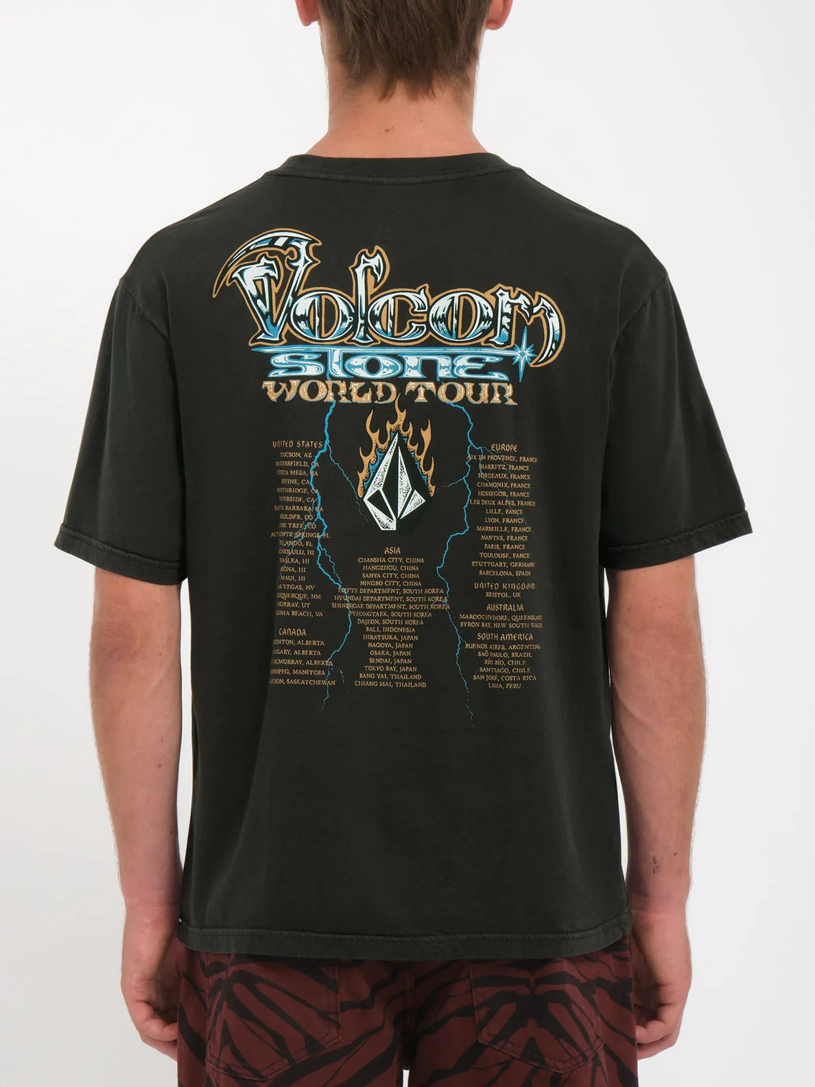 Camiseta Volcom Stone Ghost - Stealth | Camisetas de hombre | Camisetas manga corta de hombre | Volcom Shop | surfdevils.com