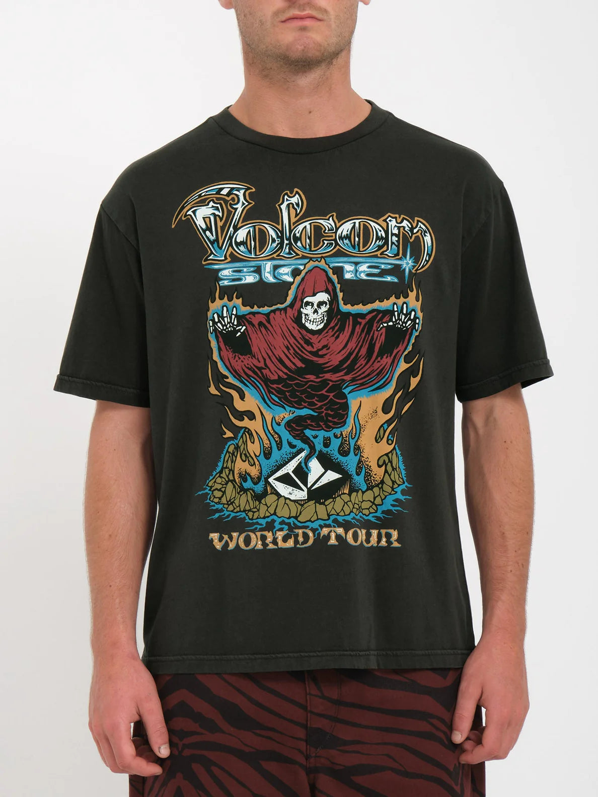 Camiseta Volcom Stone Ghost - Stealth | Camisetas de hombre | Camisetas manga corta de hombre | Volcom Shop | surfdevils.com