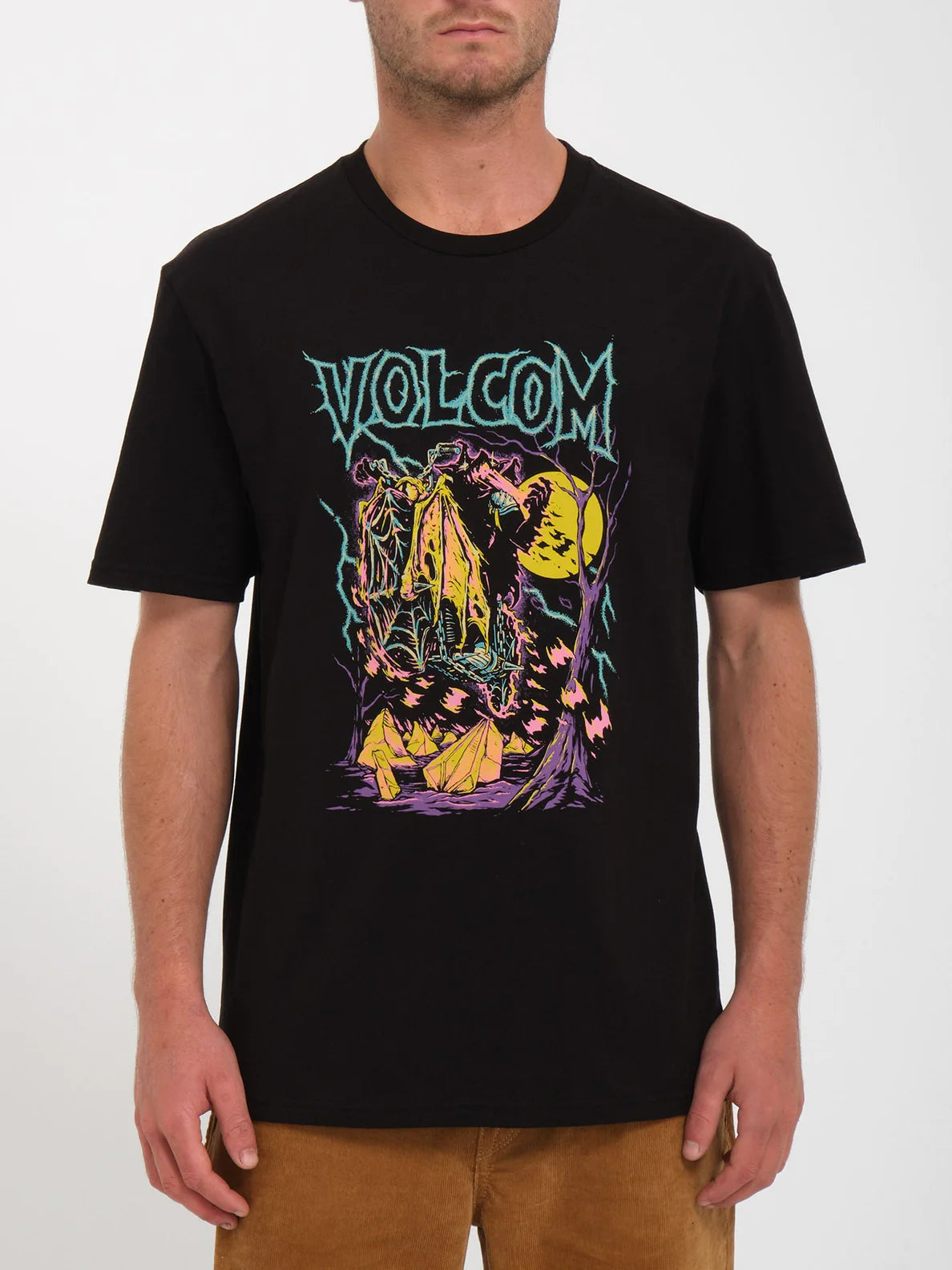 Volcom Max Sherman 2 T-Shirt - Schwarz | Herren-T-Shirts | Kurzarm-T-Shirts für Herren | Meistverkaufte Produkte | Neue Produkte | Neueste Produkte | Sammlung_Zalando | Volcom-Shop | surfdevils.com