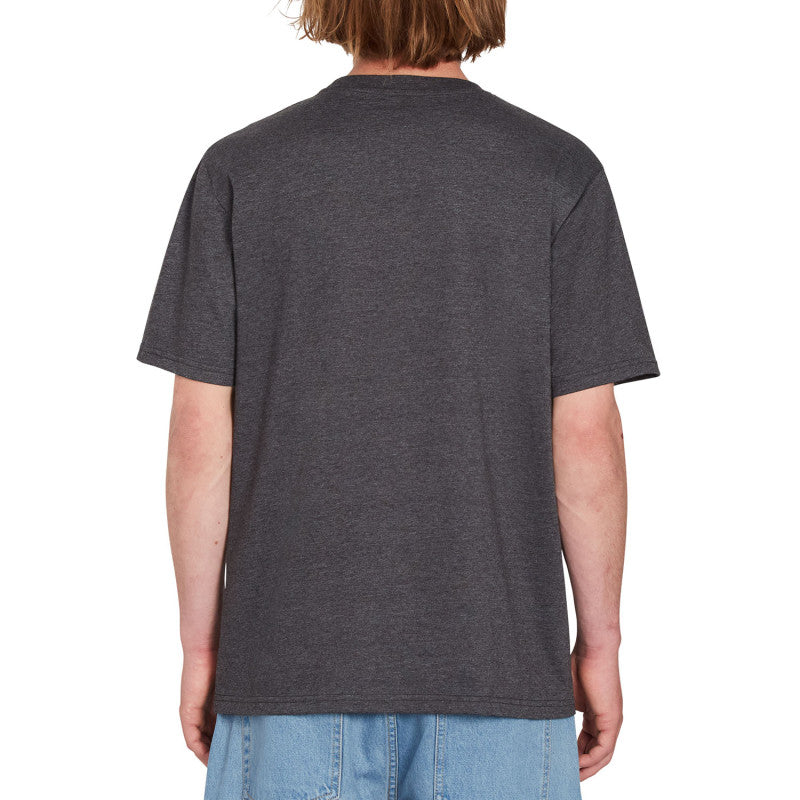 Camiseta Volcom Mr Blisser Heather - Black | Camisetas de hombre | Camisetas manga corta de hombre | Volcom Shop | surfdevils.com