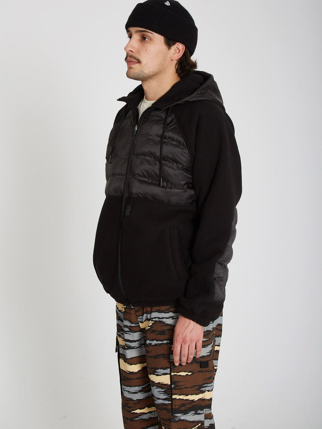 Sudadera Técnica Volcom Muzzer Tripper Lined Fleece - Black