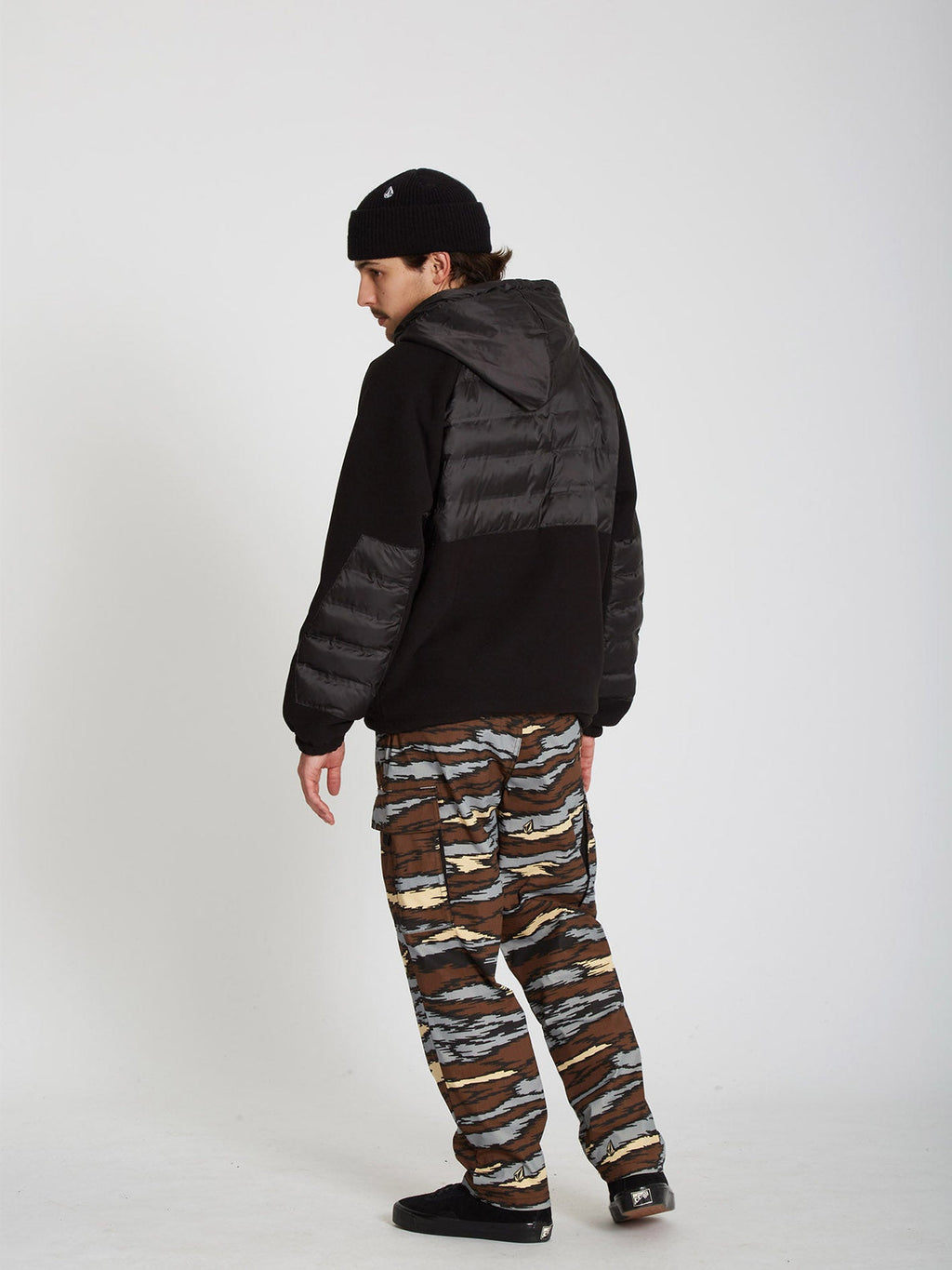 Sudadera Técnica Volcom Muzzer Tripper Lined Fleece - Black
