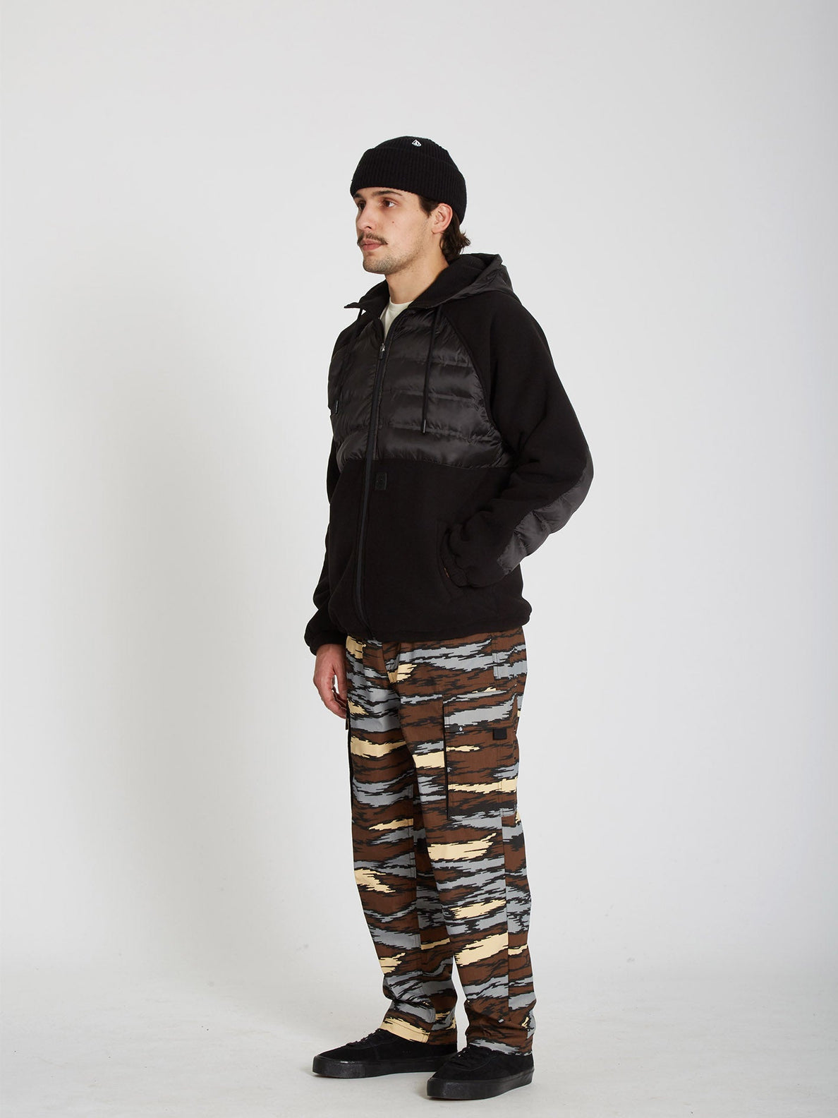 Sudadera Técnica Volcom Muzzer Tripper Lined Fleece - Black