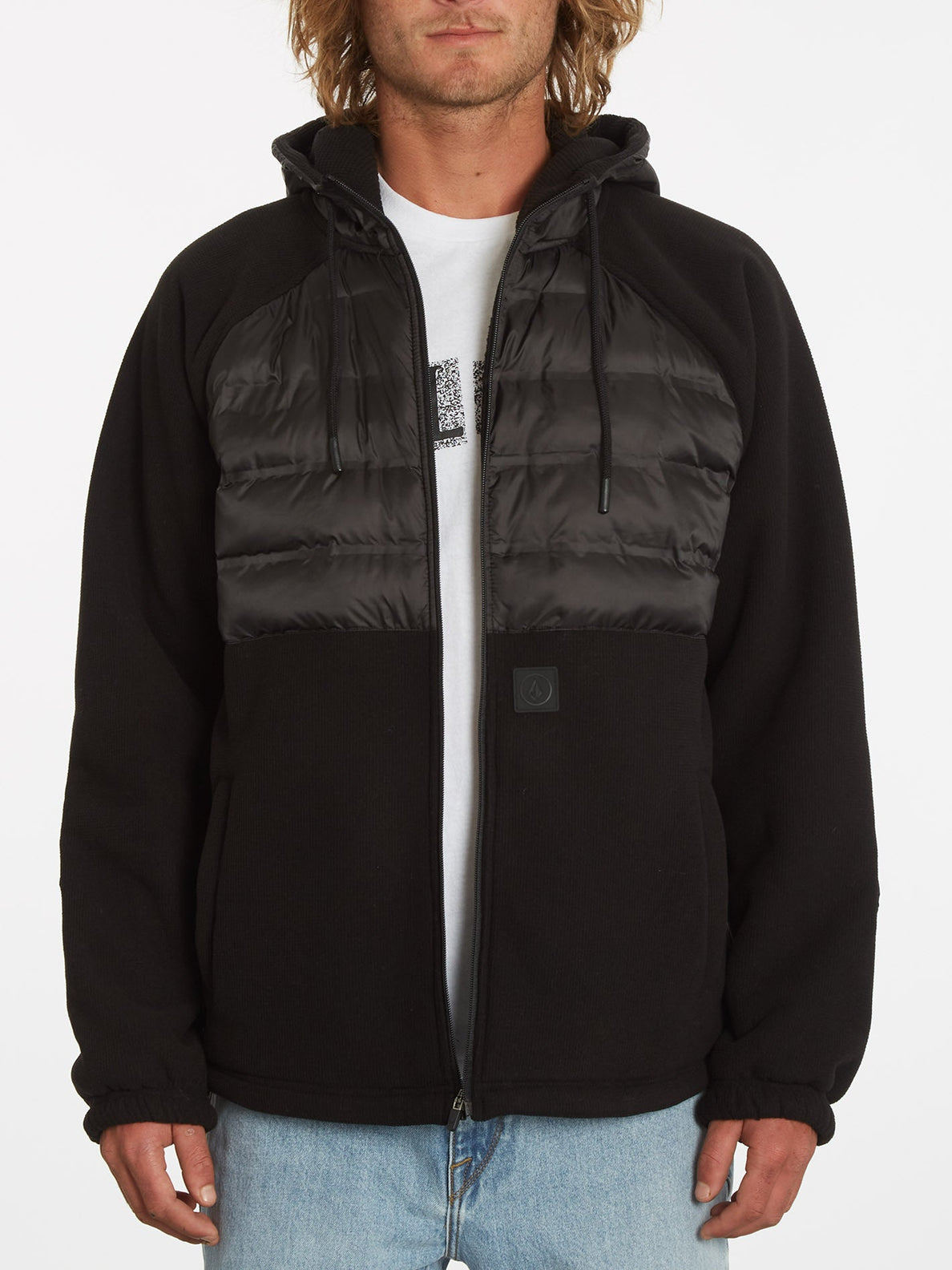 Sudadera Técnica Volcom Muzzer Tripper Lined Fleece - Black