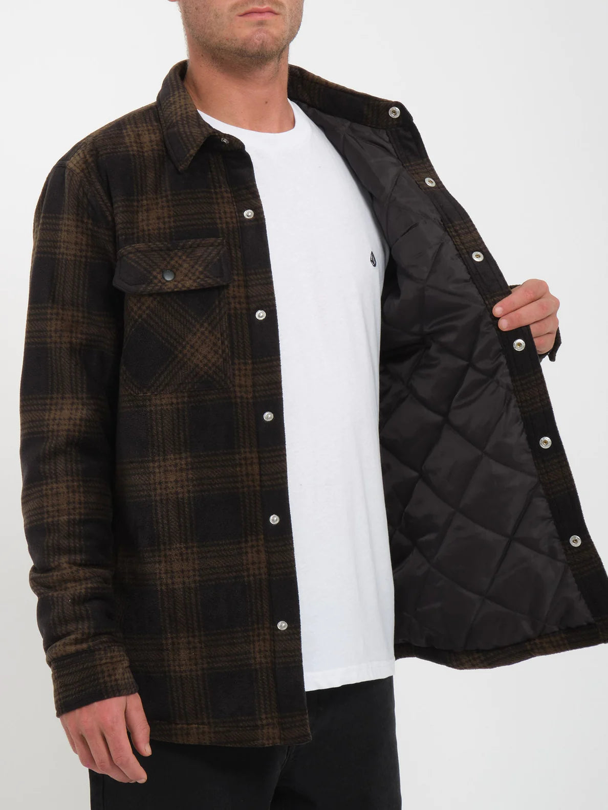 Sobrecamisa Volcom Polar Bowered - Bison