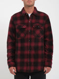Sobrecamisa Volcom Polar Bowered - Wine