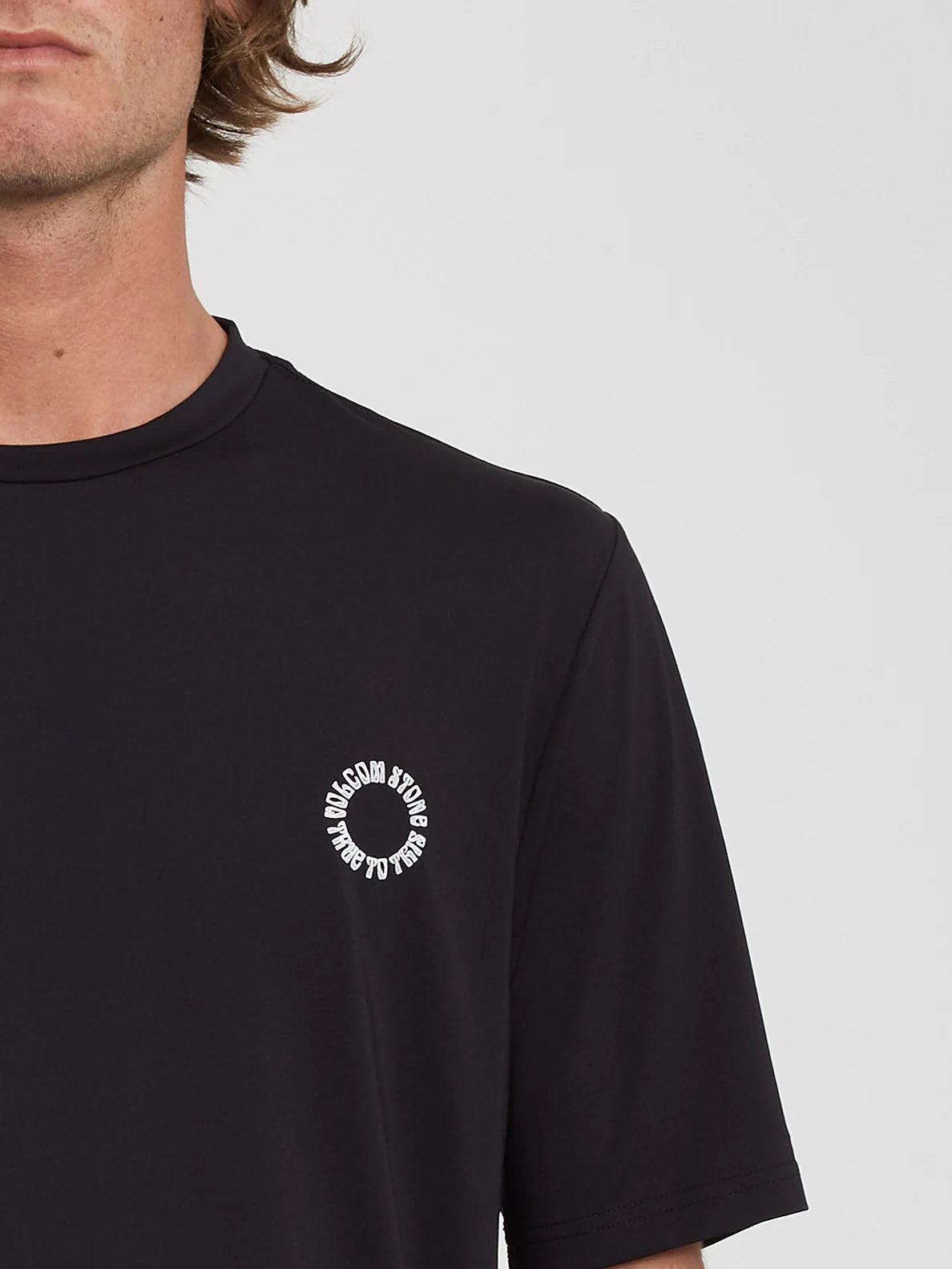 Camiseta protetora Volcom Faulter - preta