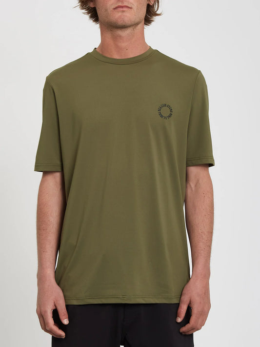 Volcom Faulter Schutz-T-Shirt – Militär