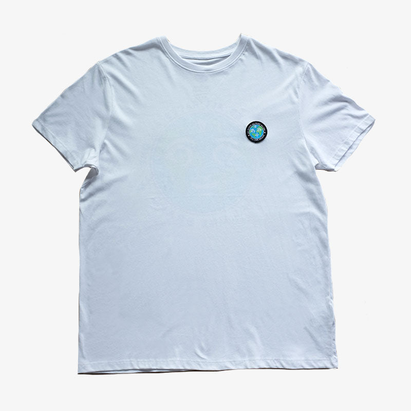 All One All races Organic T-shirt - White | Best selling products | surfdevils.com