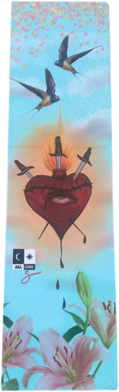 All One Magic Griptape Swallow and Heart