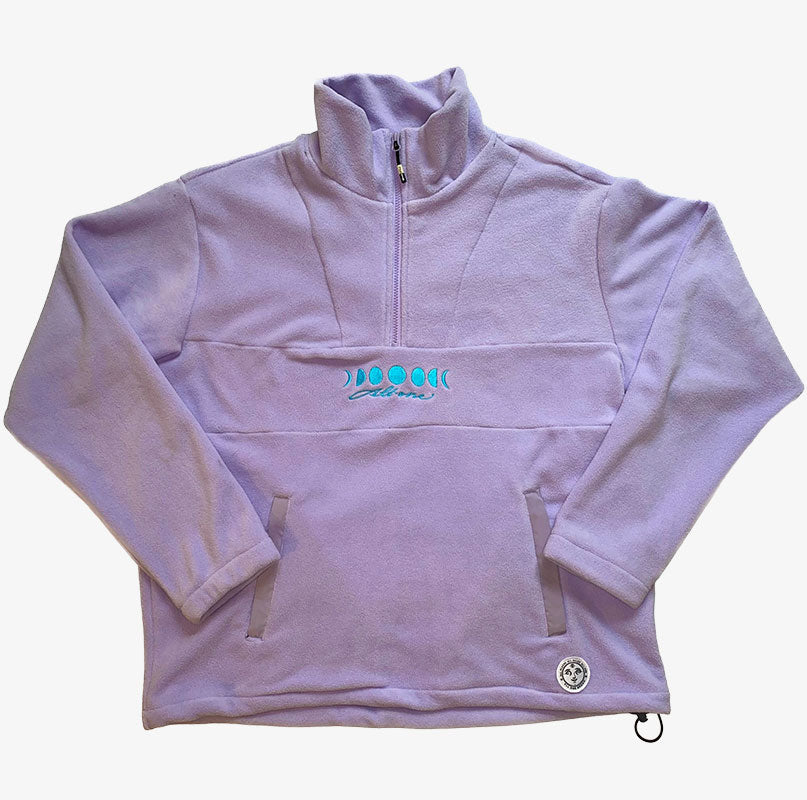 All One Moonphases Half Zip Fleece – Orchidee
