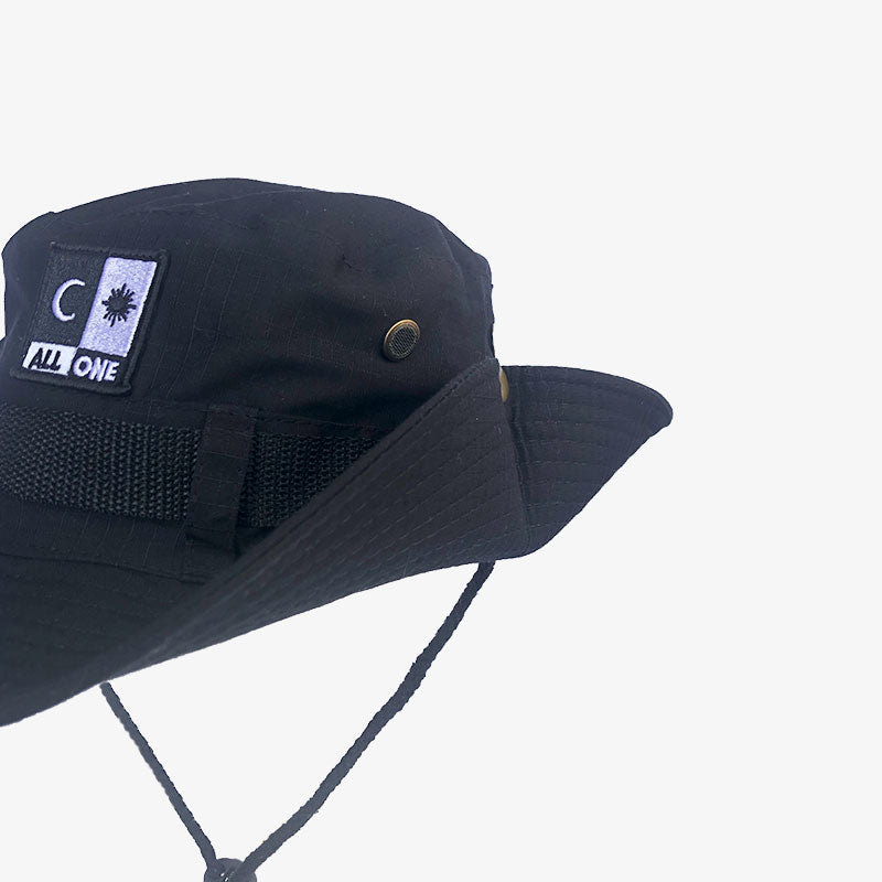 Gorro All One Brand Gorro Safari Hat - Black | Gorras | surfdevils.com