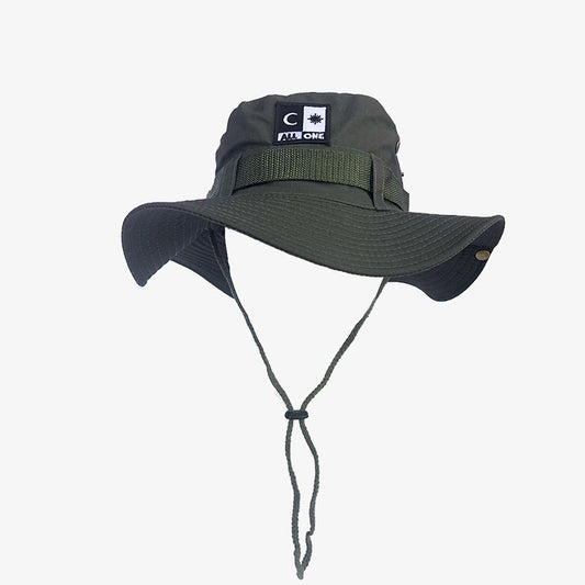 All One Brand Beanie Safari Hat - Hunter Green