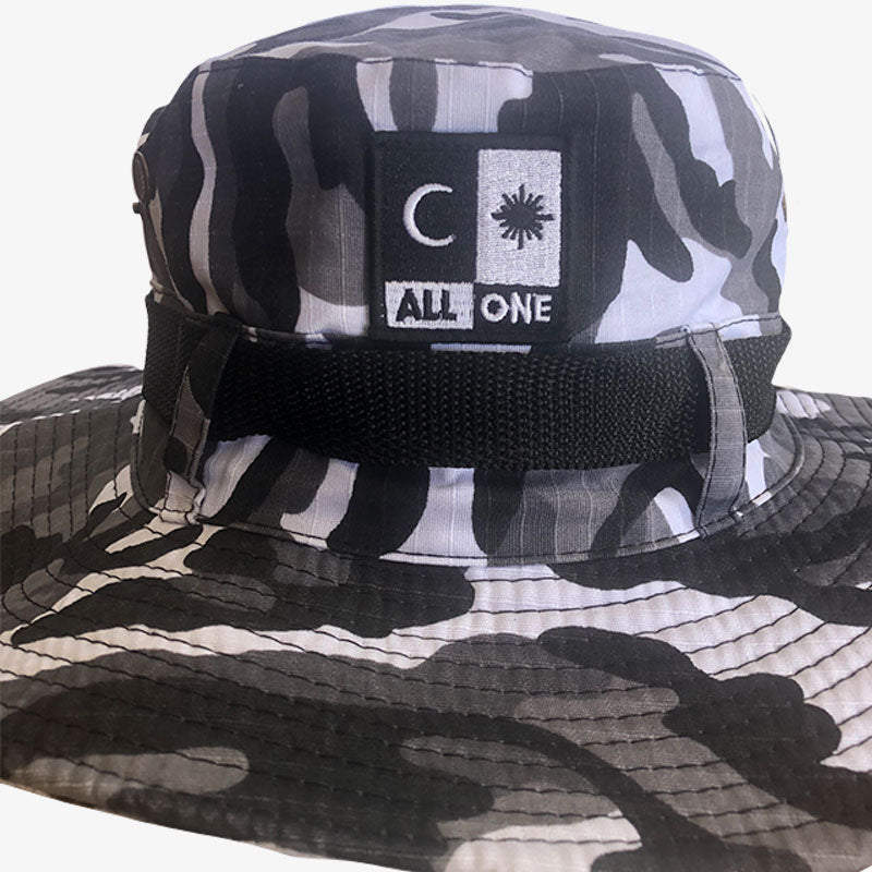 Gorro All One Brand Gorro Safari Hat - Snow Camo