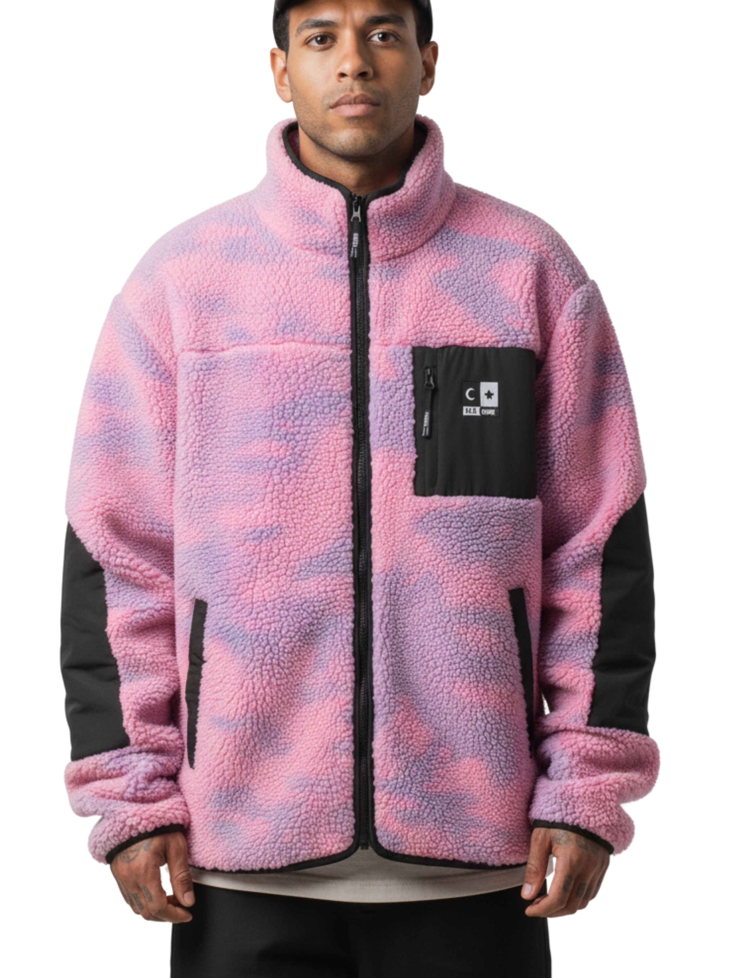 Veste Polaire All One Brand Camo Berry