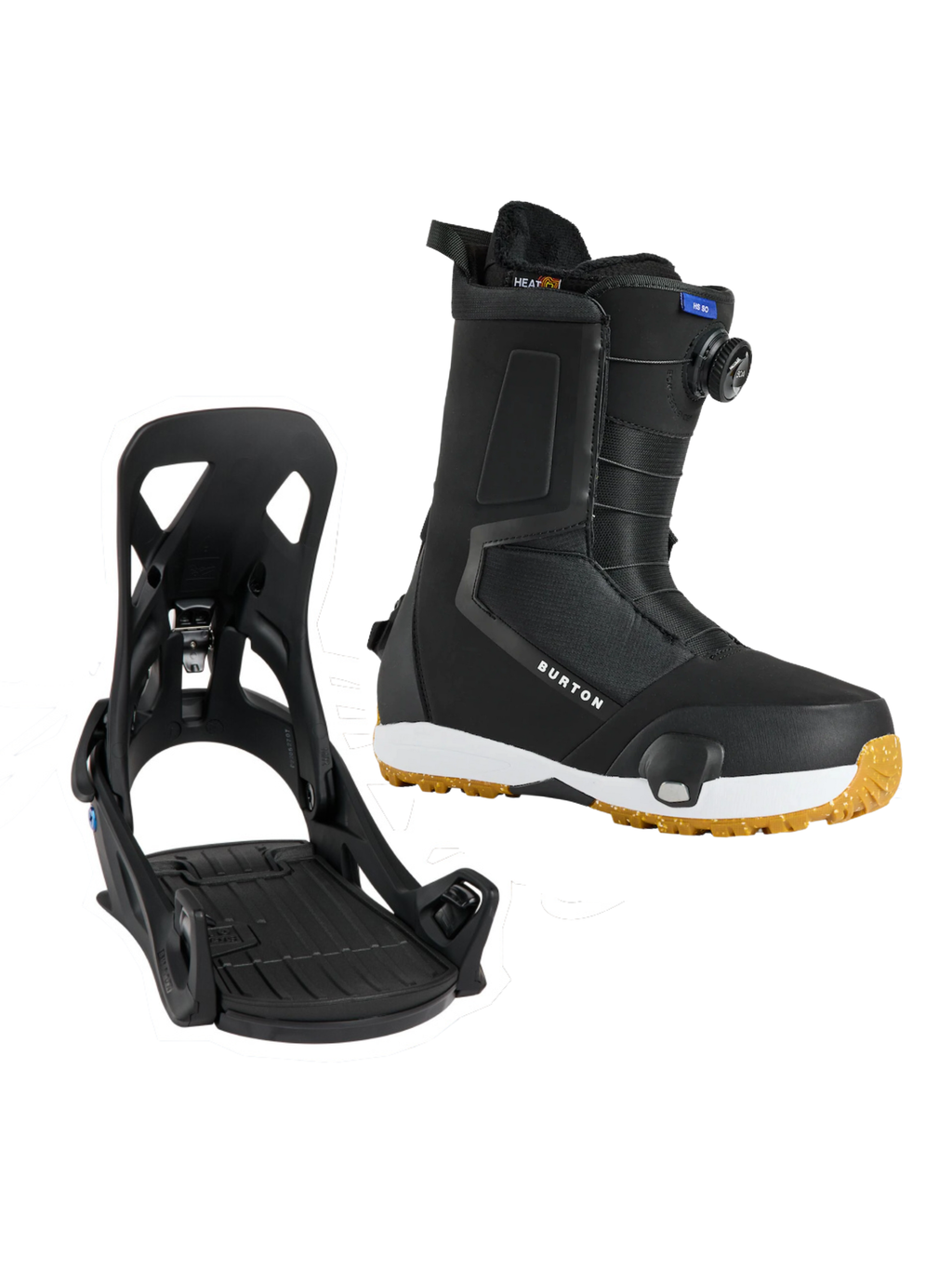 Pack Step On Burton Highshot Step On + Step On Re:Flex Bindings Black