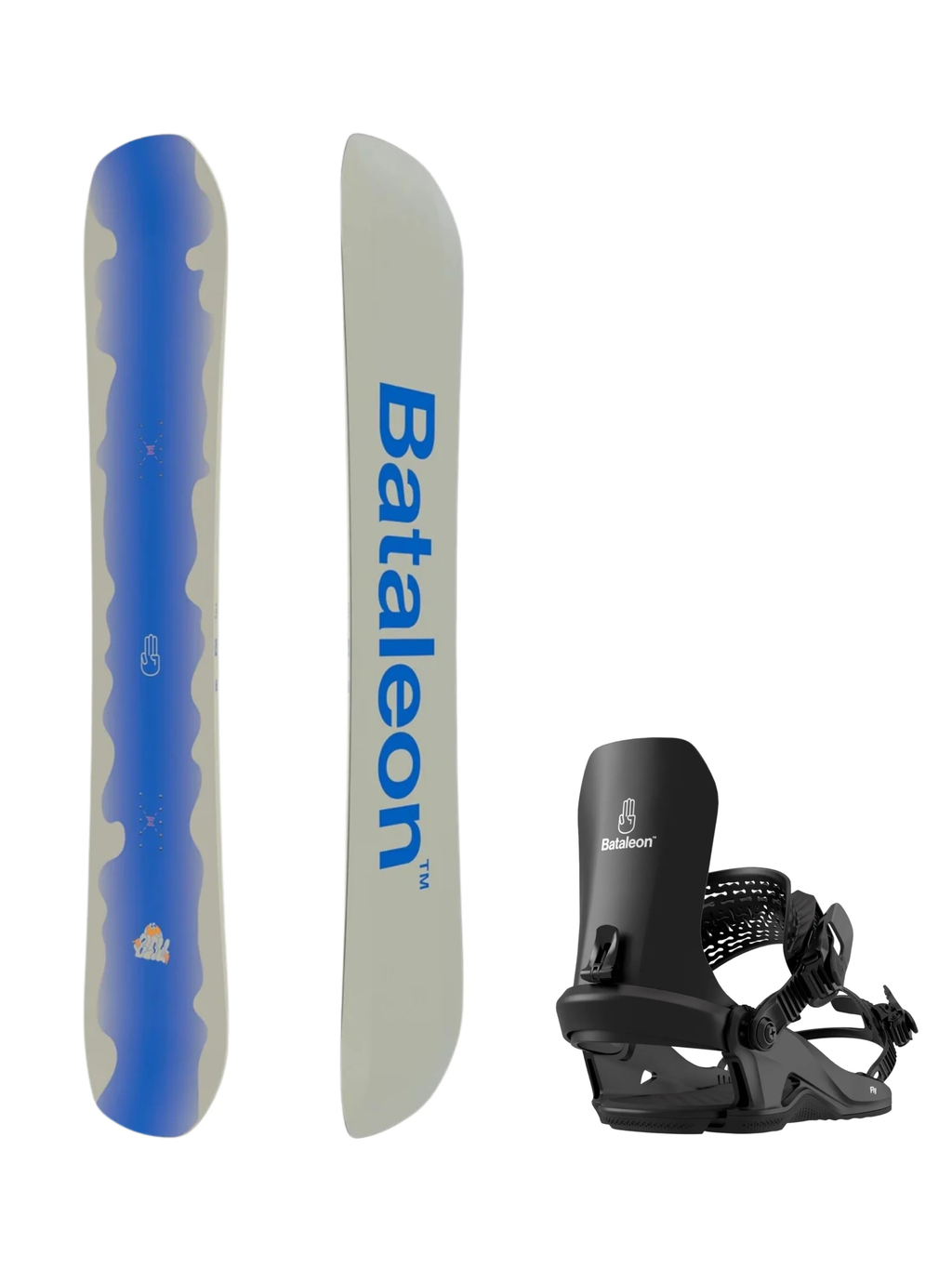 Bataleon Blow Snowboard Package + Bataleon Fly Bindings M/L (39.5–44)
