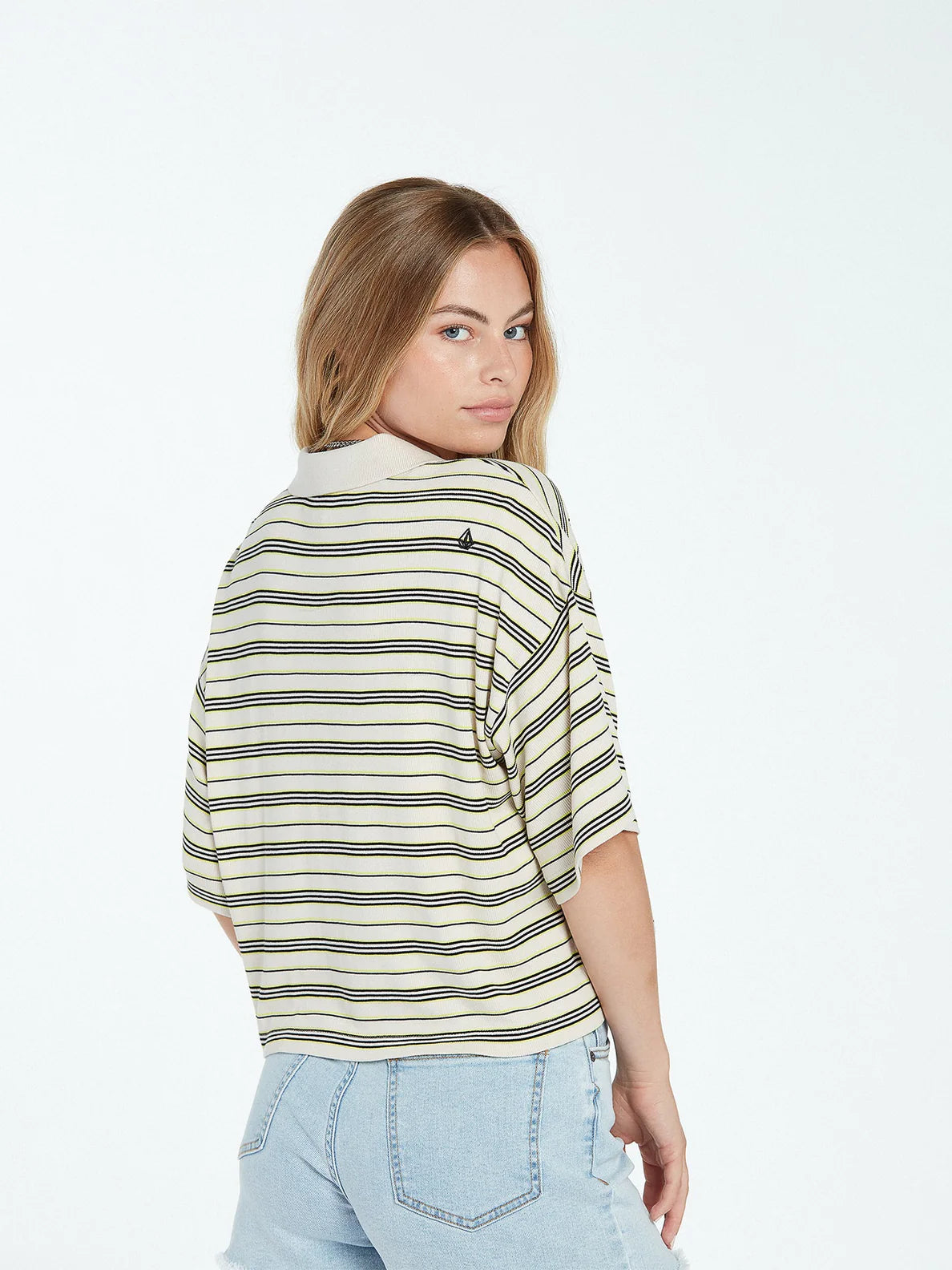 Volcom Popztone Bone Girl's Polo