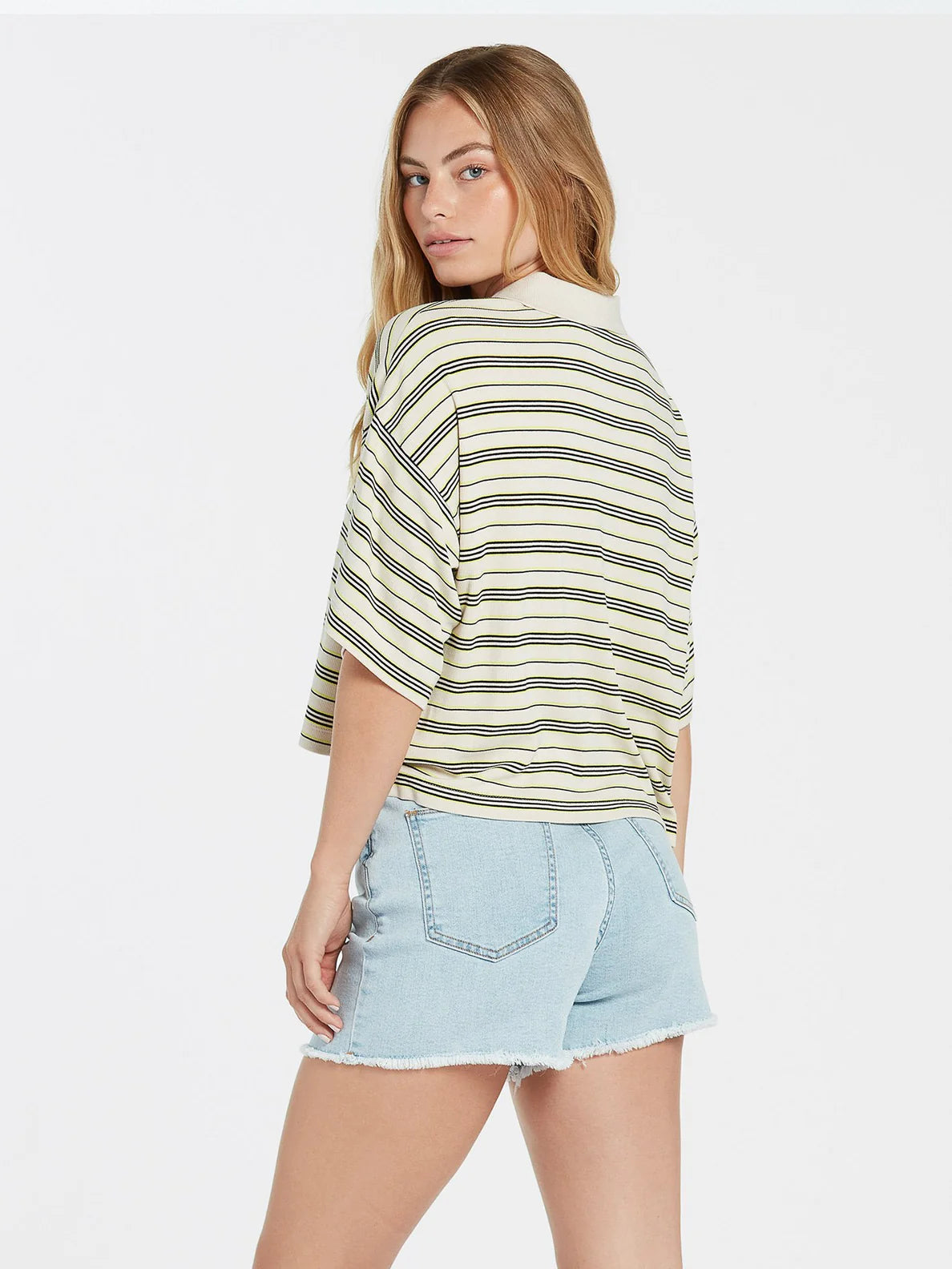 Volcom Popztone Bone Girl's Polo