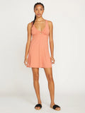 Volcom Desert Bunnie Kleid – Terrakotta