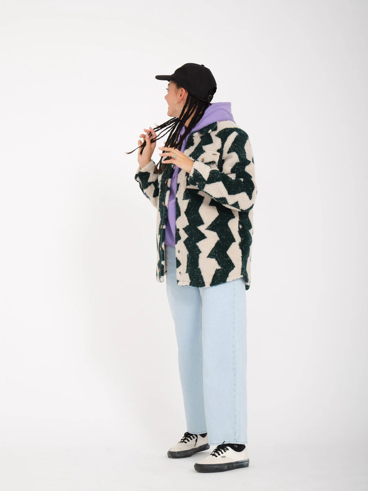 Jaqueta feminina Silent Sherpa da Volcom - Ponderosa Pine | Collection_Zalando | Volcom Shop | Women's jackets | surfdevils.com