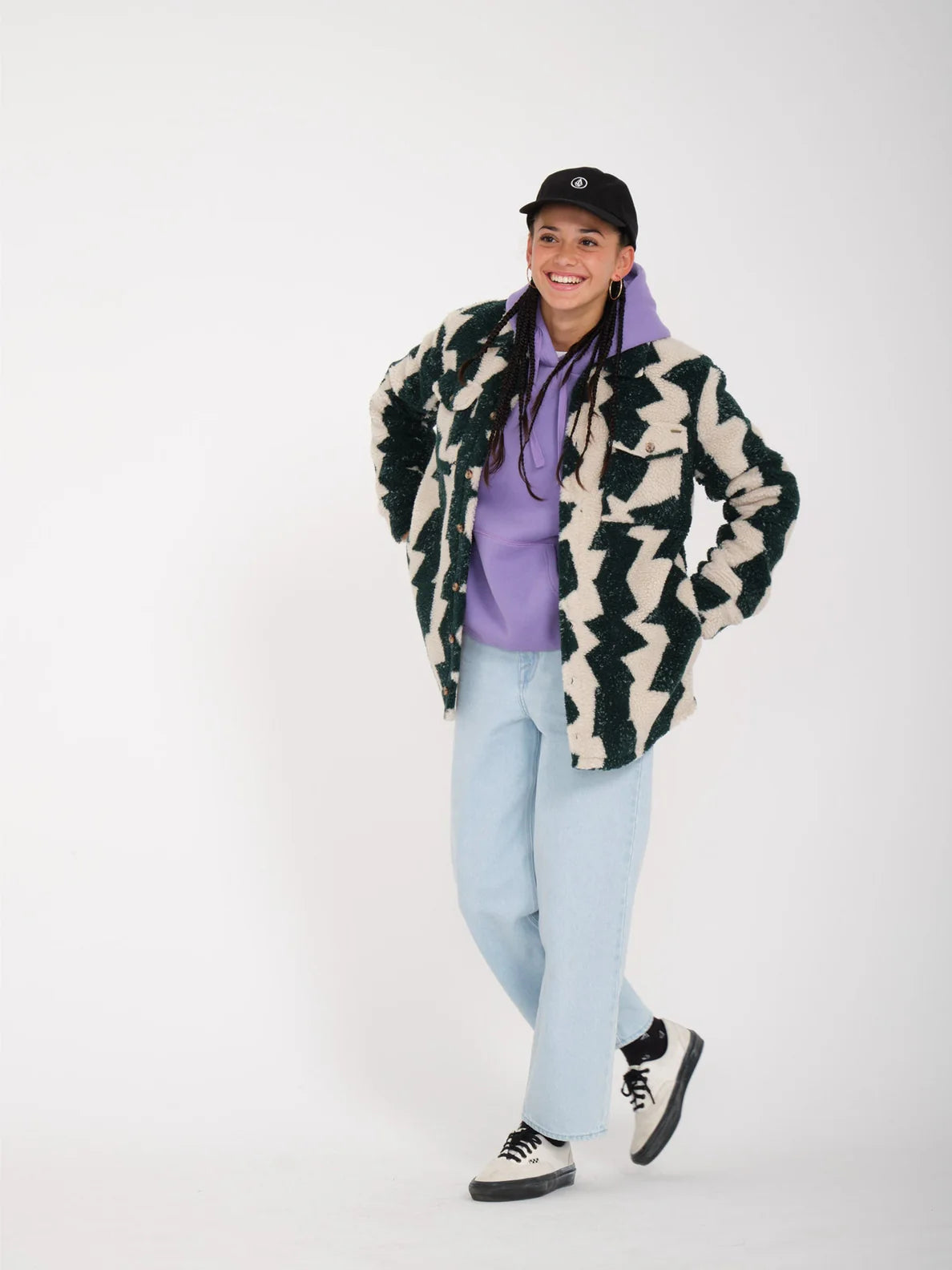 Volcom Silent Sherpa Women's Jacket - Ponderosa Pine | Collection_Zalando | Volcom Shop | Women's jackets | surfdevils.com