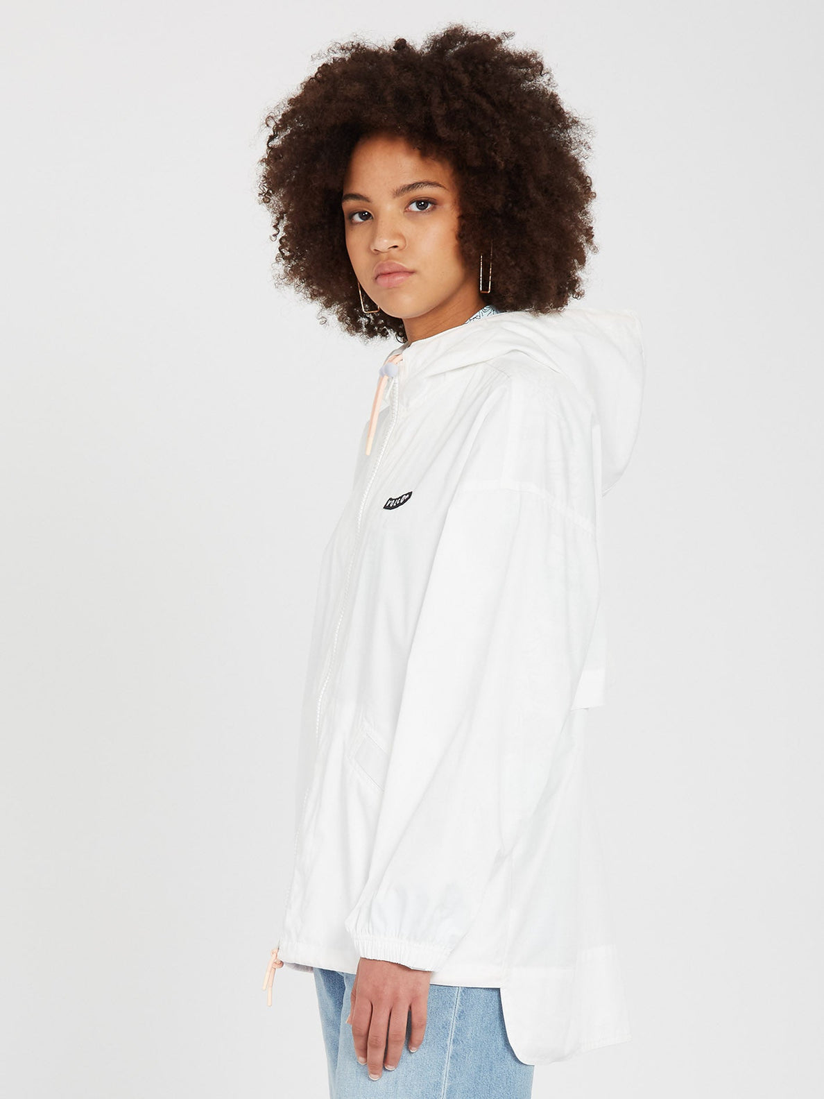Volcom Play and Cheel Jacket - Star White