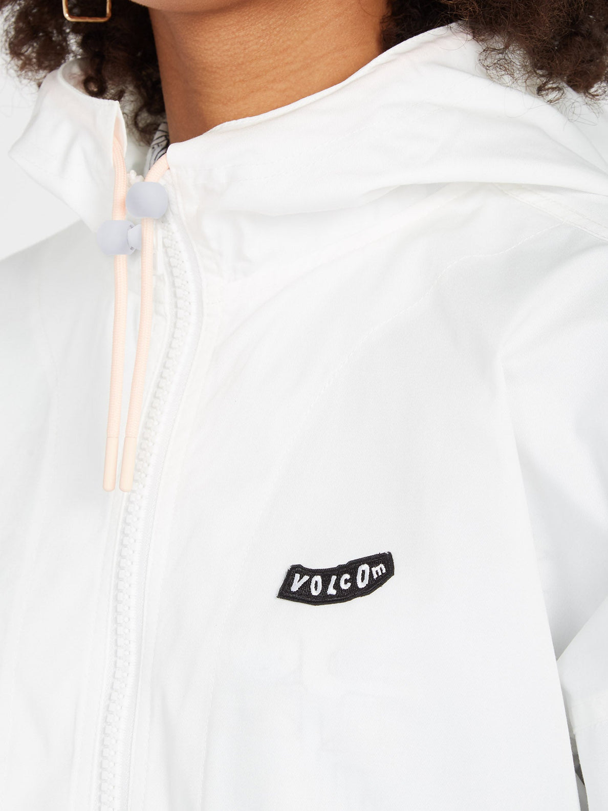 Volcom Play and Cheel Jacket - Star White