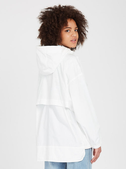 Volcom Play and Cheel Jacket - Star White