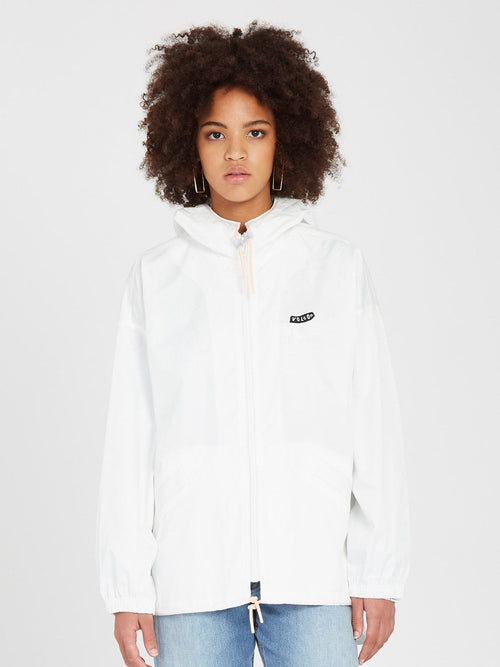 Volcom Play and Cheel Jacket - Star White
