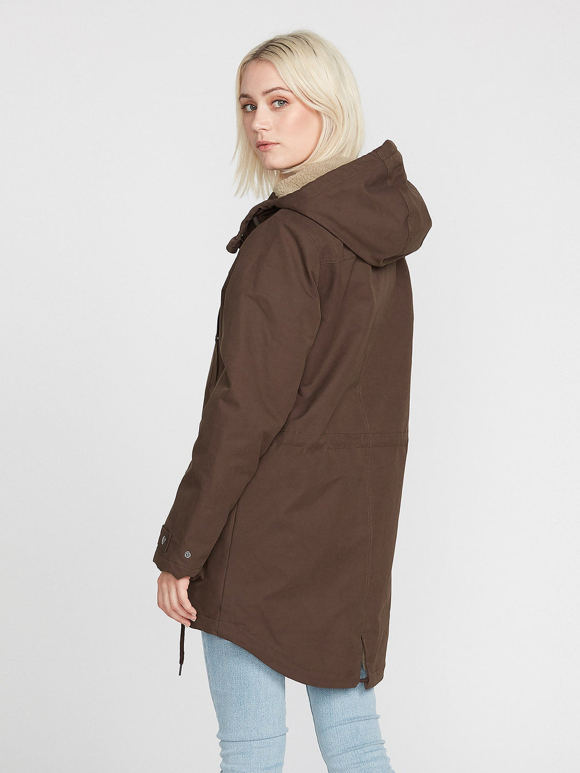 Volcom Walk on by 5k Parka Jacke – Espresso