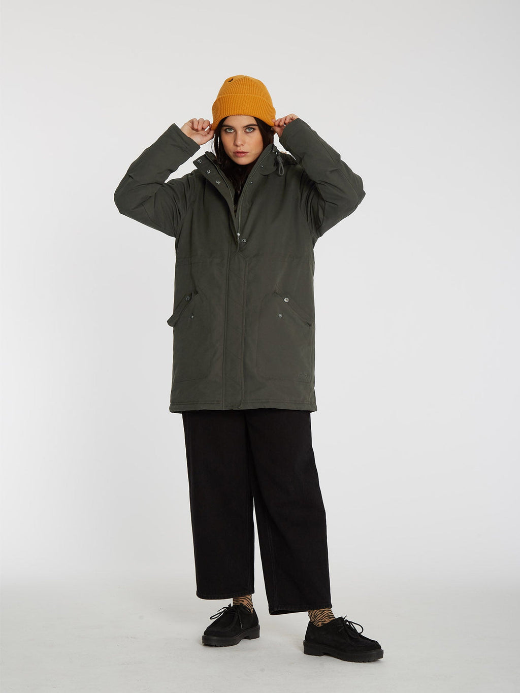 Chaqueta Parka Volcom Lees is more 5k - Rinsed Black