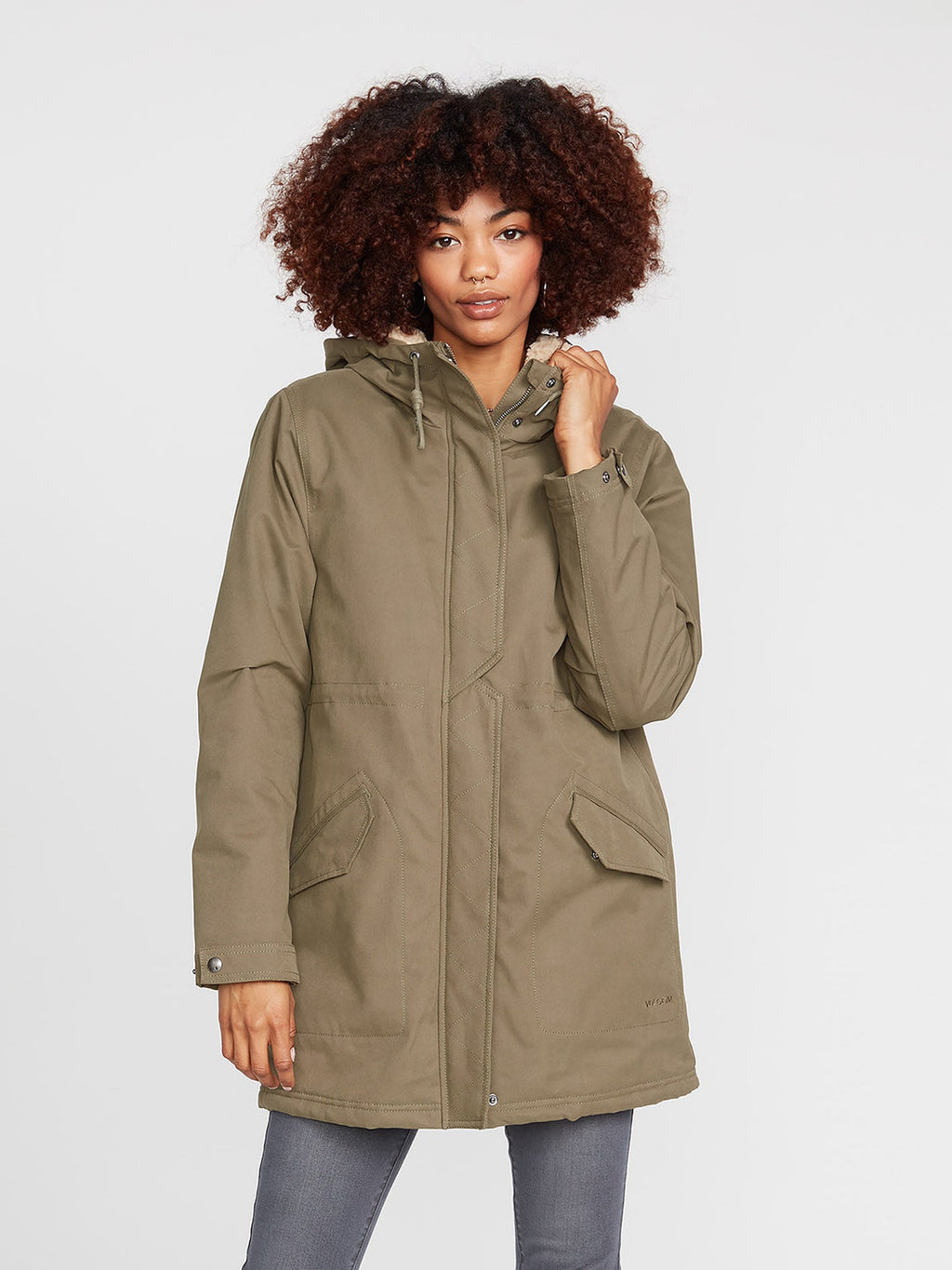 Volcom Lees is more 5k Parka Jacket - WinterMoss