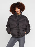Volcom Daunen-Puff-Jacke (wendebar) – Schwarz