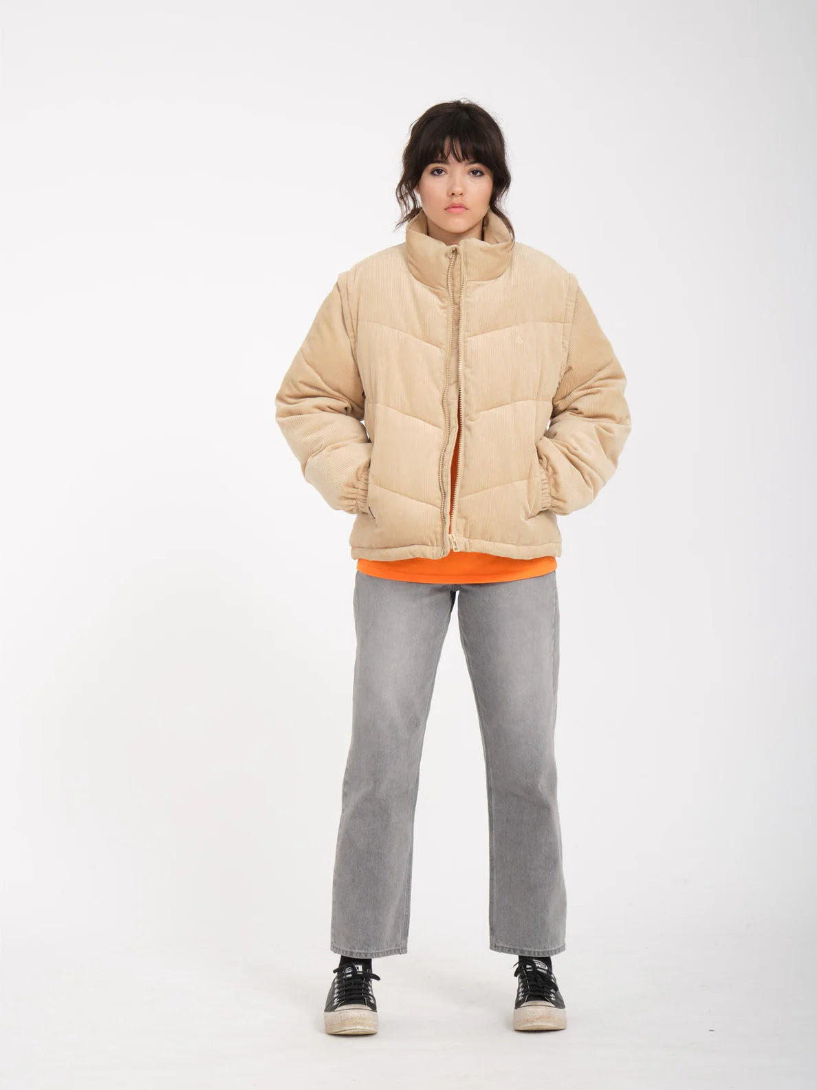 Volcom Cord'n Puff Women's Jacket - Khaki | Collection_Zalando | Volcom Shop | Women's jackets | surfdevils.com