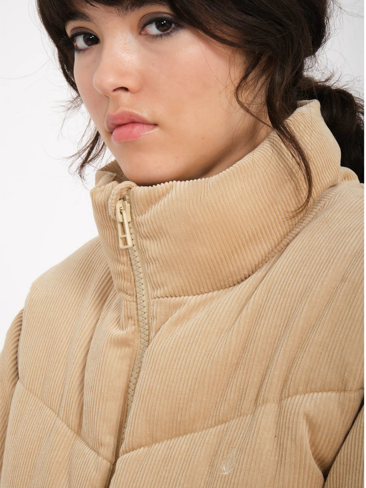 Volcom Cord'n Puff Women's Jacket - Khaki | Collection_Zalando | Volcom Shop | Women's jackets | surfdevils.com