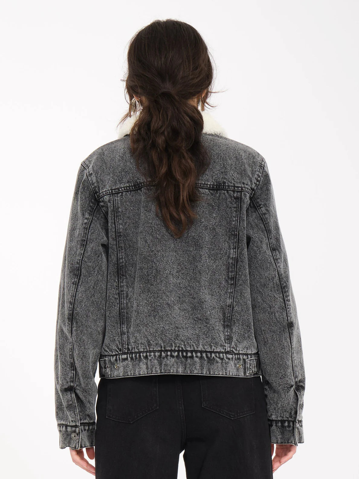 Volcom Radstone Women's Denim Jacket - Black | Collection_Zalando | Volcom Shop | Women's jackets | surfdevils.com