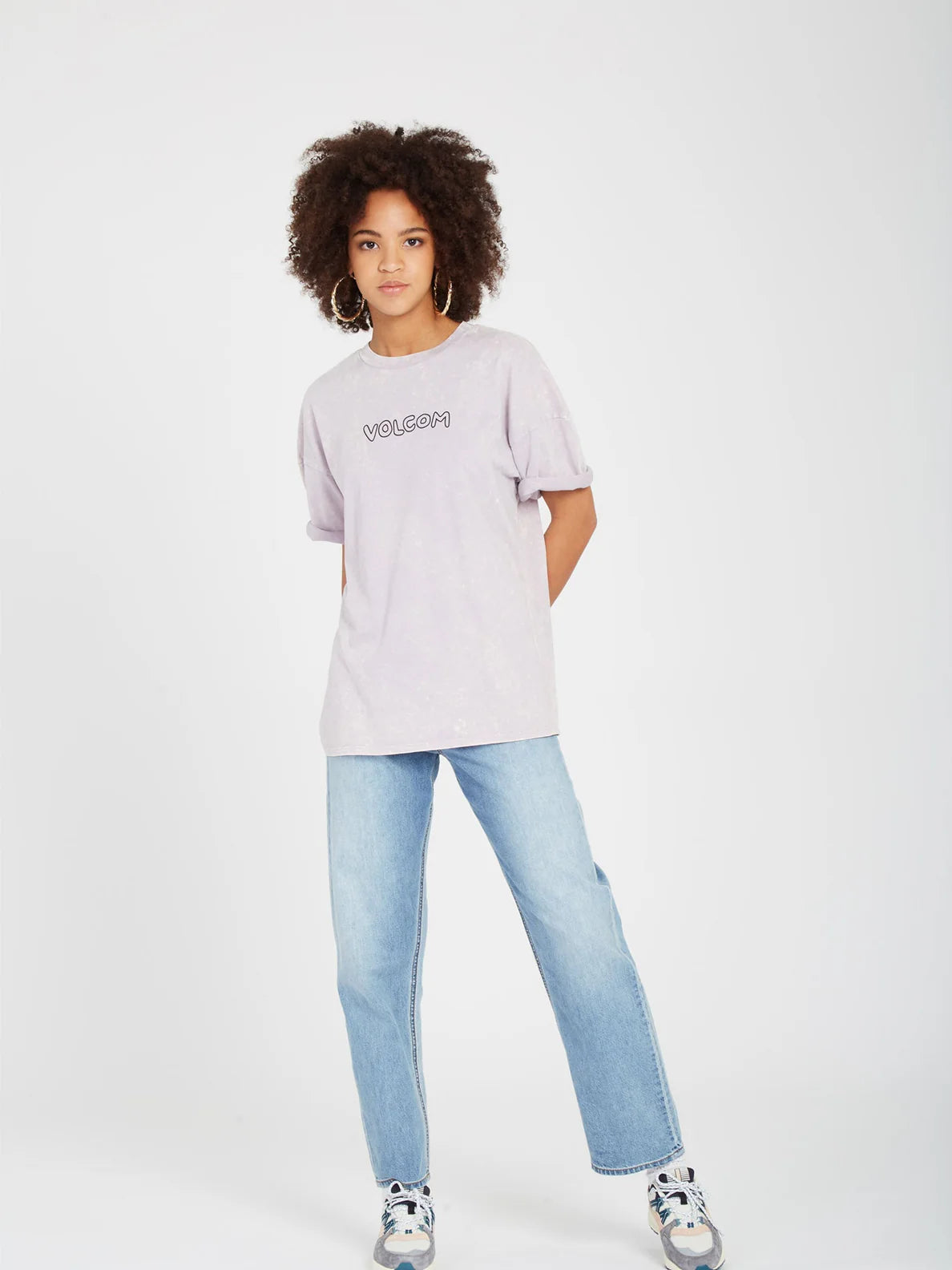 Volcom Voltrip Girl's T-Shirt - Light Orchid