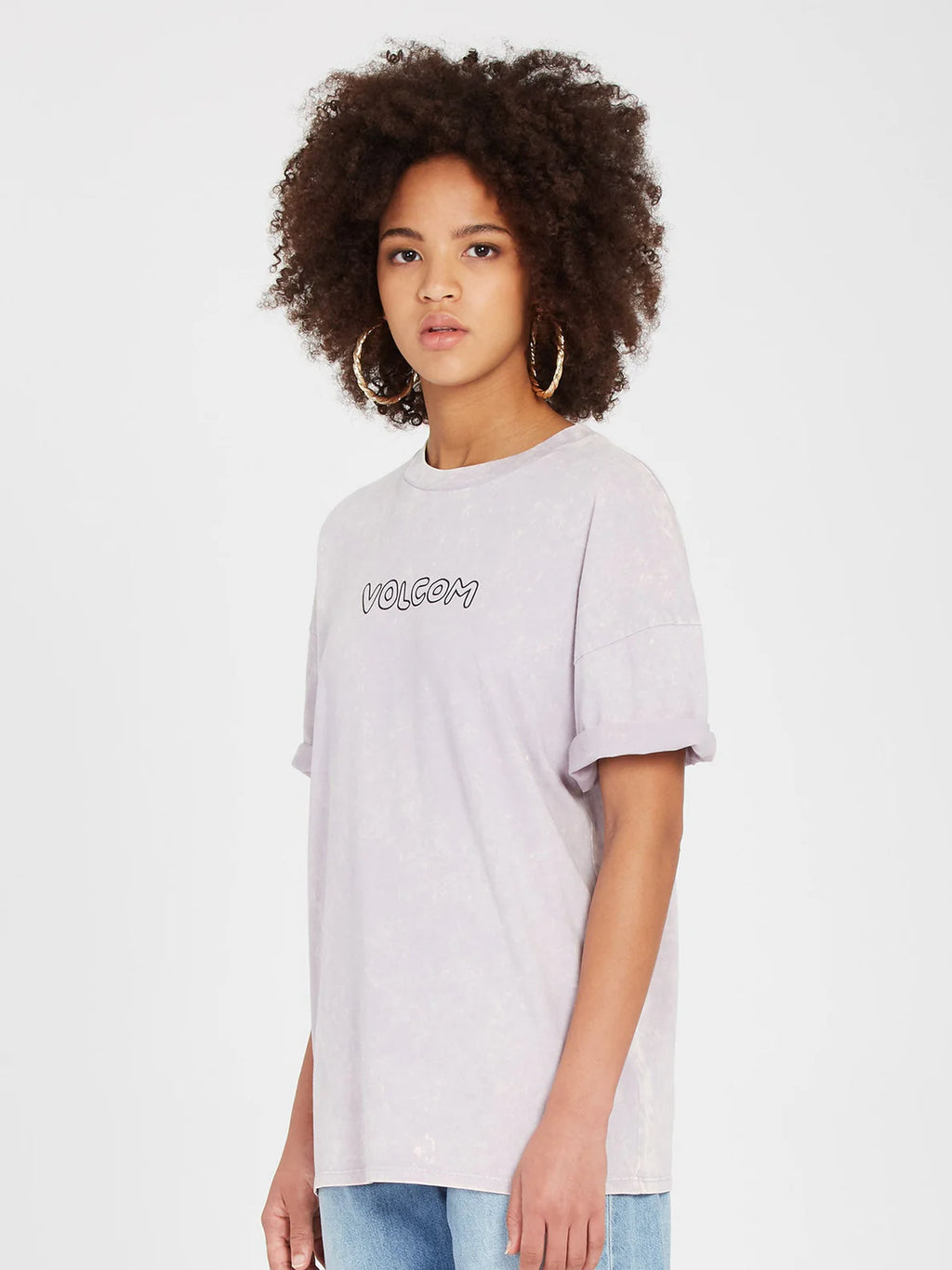 Volcom Voltrip Girl's T-Shirt - Light Orchid