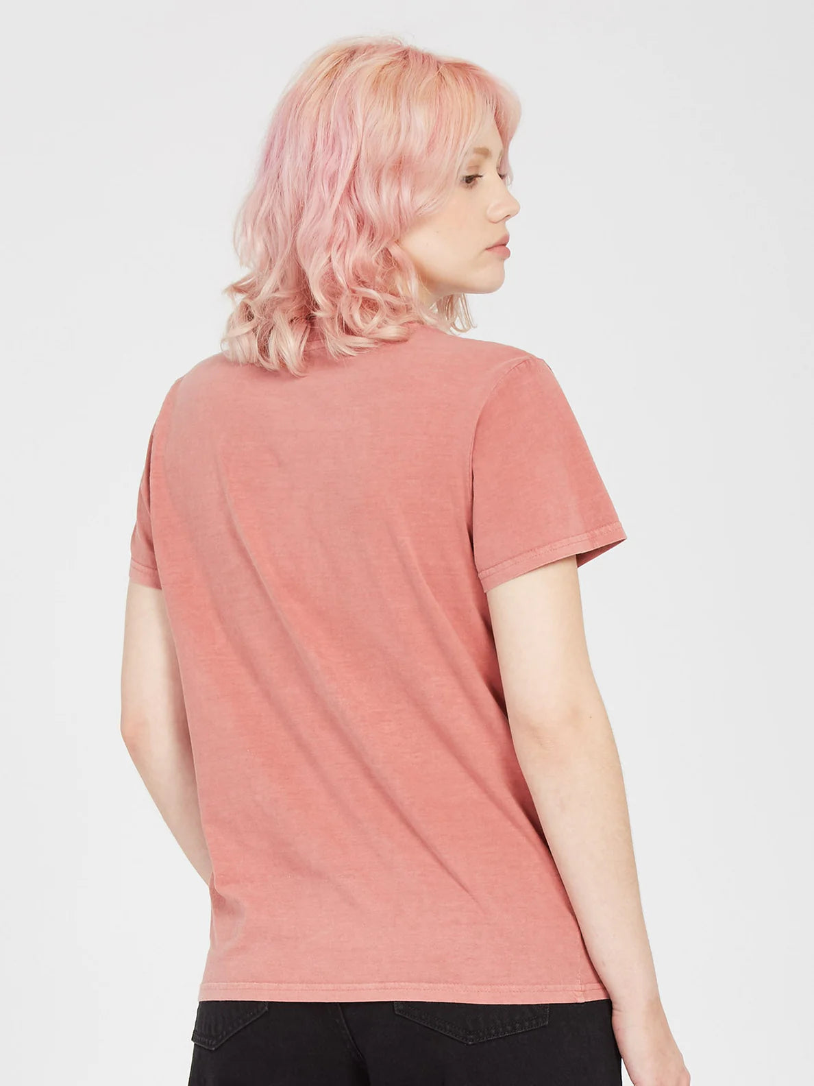 Volcom Volchedelic Girl's T-shirt - Rosewood