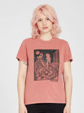 Camiseta Chica Volcom Volchedelic - Rosewood