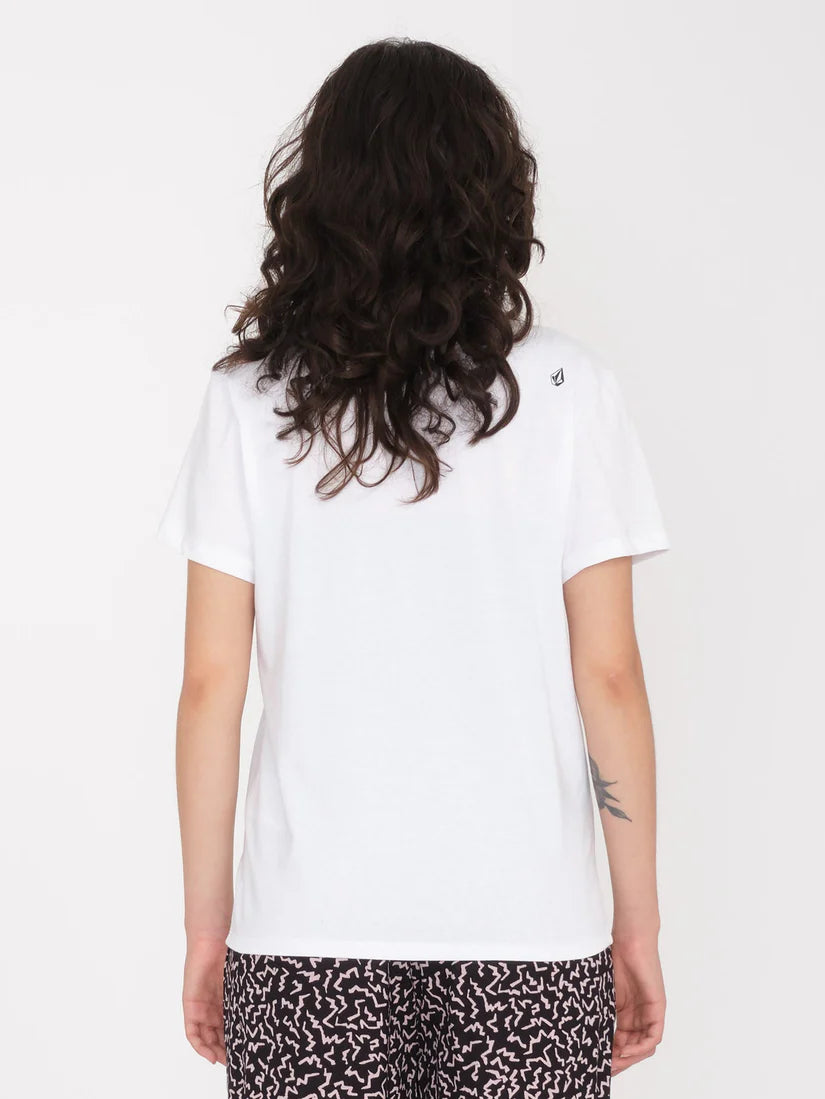 Volcom Radical Daze Mädchen T-Shirt – Weiß