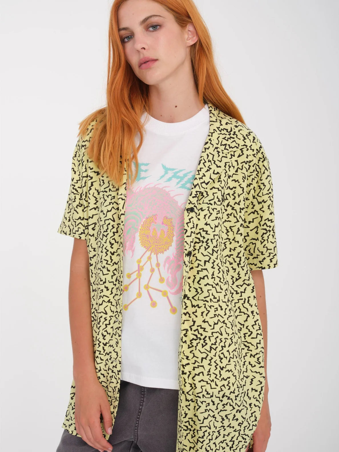 Volcom Tetsunori 2 Girl's T-Shirt - White | Collection_Zalando | Volcom Shop | Women's short sleeve t-shirts | surfdevils.com